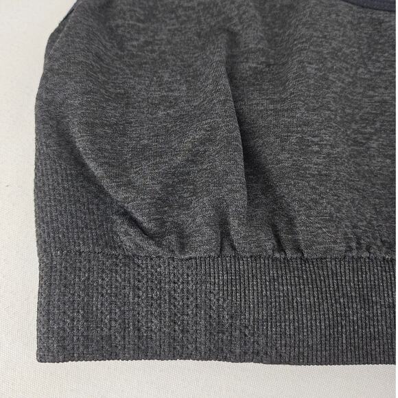 GYMSHARK WOMEN'S RACERBACK SPORTS BRA – GRAY – SIZE SMALL – SEAMLESS FIT - Picture 5 of 7